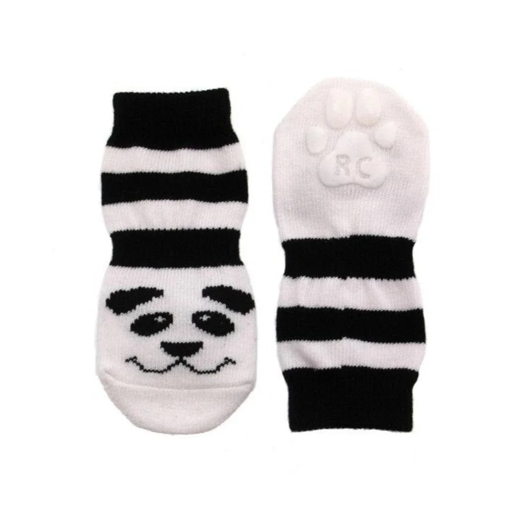 RC Pet Panda PAWKS Dog‎ Socks Size S Color Black/White
